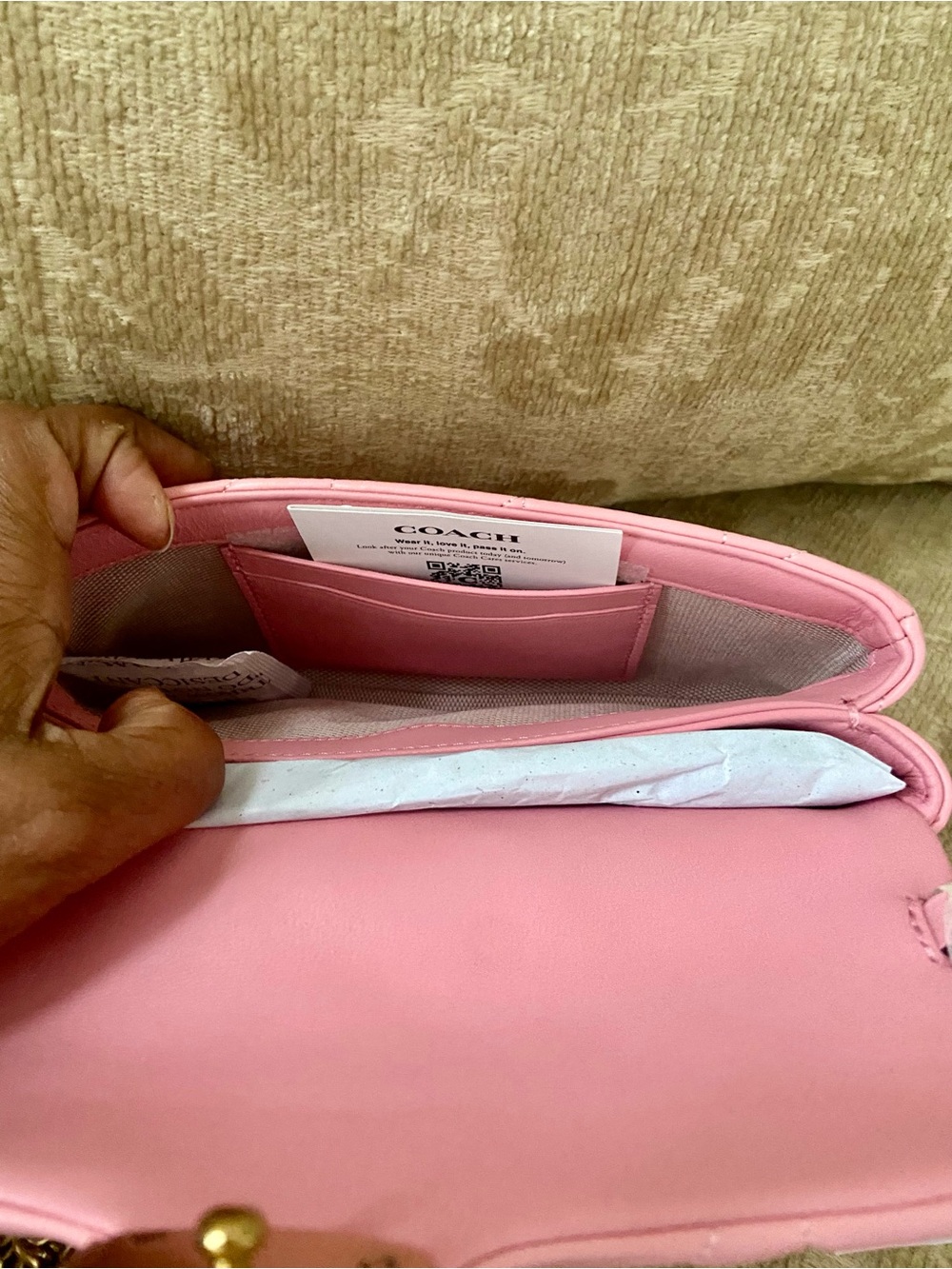 NWT Coach Tabby Shoulder Bag 20 With Pillow Quilting - Picture 7 of 9